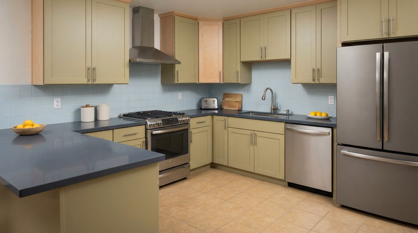 Cabinet and Countertop Refresh | Chula Vista, CA Cabinet and countertop refresh project in Chula Vista, CA.