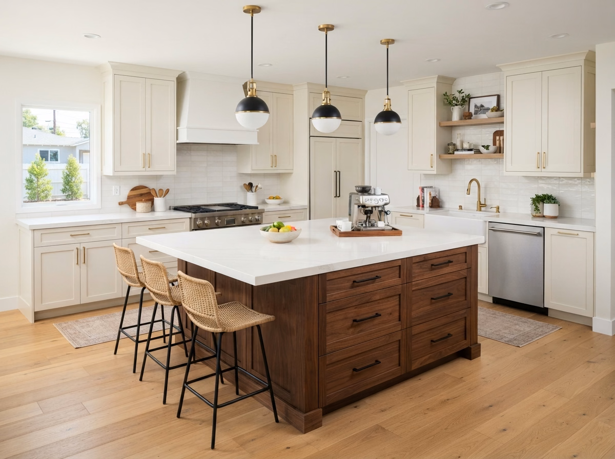 Two Tone Island Style | San Diego County Two Tone Island Style in San Diego County.